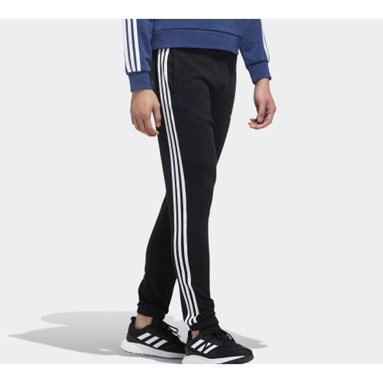 Adidas Neo Side Stripe Track Pants Men Bottoms Black FU1042