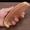 Anti-Static Peach Wood Hair Comb Peach Wood Natural Solid Wood Comb  Hair Styling Tools