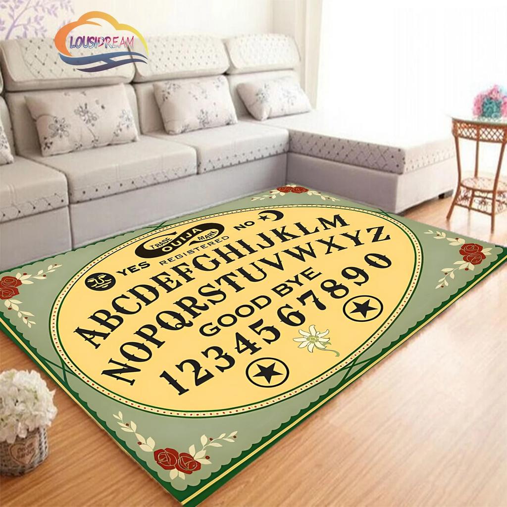 Ковер для гадания, ковер для колдовства, доска для спиритических сеансов с руками, оккультизм, для гостиной, большой декоративный напольный нескользящий коврик