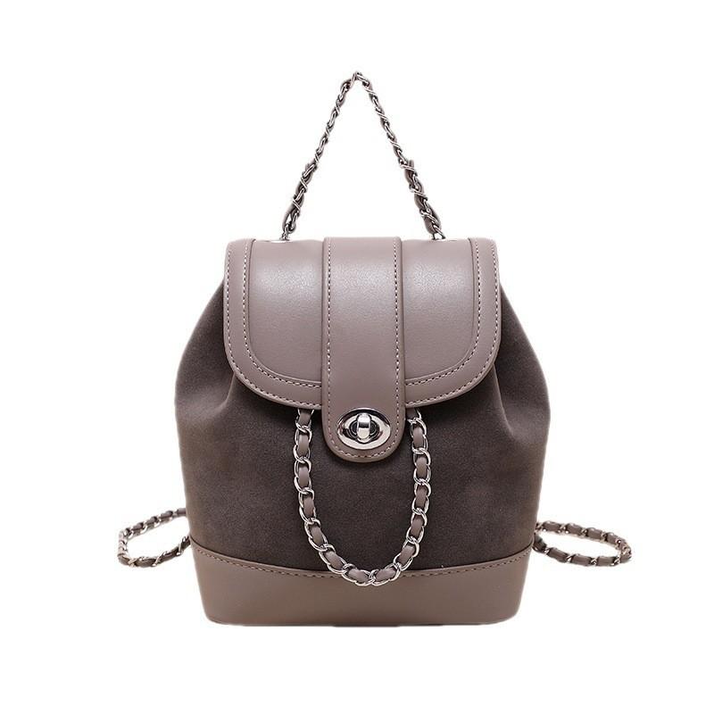 Модная Ретро Замшевая Сумка на Плечо для Женщин 2023 Осень Зима Стильная Сумка Кросс-боди