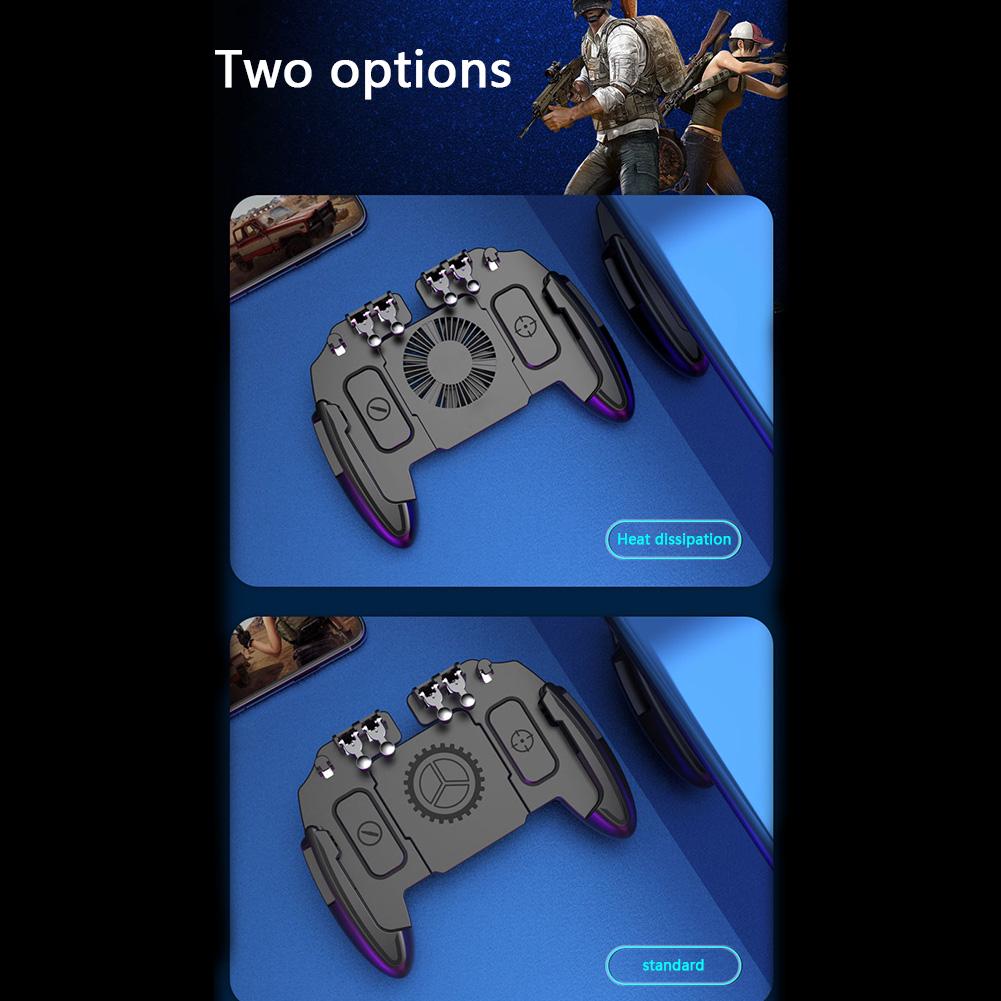 AU 6 пальцев, кнопка охлаждения мобильных игр, геймпад для игрового контроллера PUBG Joyst