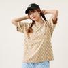 New MLB Base Logo T Shirts Unisex Beige 3ATSM1023-50BGD