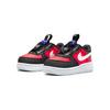 Nike Кроссовки Air Force 1 Toggle SE Повседневные Водонепроницаемые Низкие Скейтбордические Черно-Красные Для Младенцев И Малышей DN3323-600