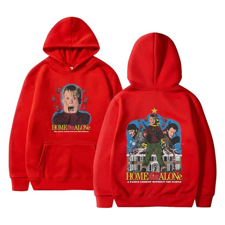 Movie Home Alone The Secret World of Kevin McCallister Hoodie Men Women Clothing Vintage Oversized Hoodies Male Fashion Pullover