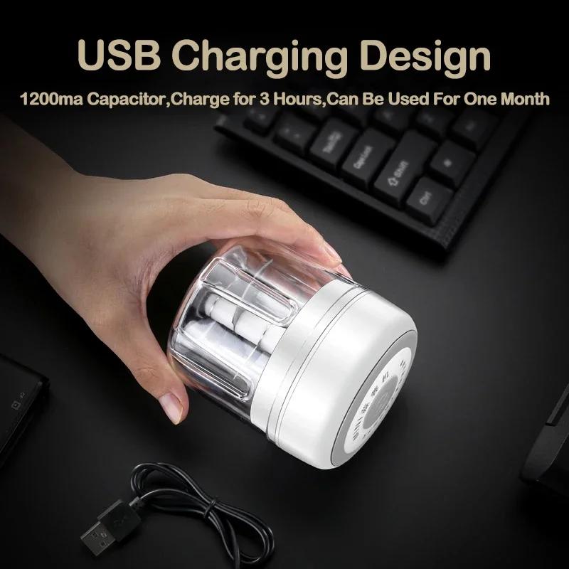 Электрический мини-блендер для чеснокодавилки USB-комбайн для овощей и фруктов, измельчитель чили, толкушка для мяса, миксер для чеснока Foy Home