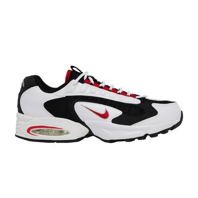 Мужские кроссовки Air Max Triax 96 Белый Красный Черный Белый/Университетский Красный-Черный-Металлический Серебристый