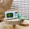 Реалистичный брелок-микроволновка для ролевых игр, подходит для телефонов, развивающая игрушка с вращающейся ручкой и светозвуковыми эффектами