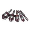 Hex Shank Chamfer Drill Bit Hole Opener Chamfering Tool Drill Bit Set  Carpentry Power Tool