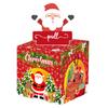 Christmas Santa Red Paper Money Box Festive Celebration Decor And Giving Gift