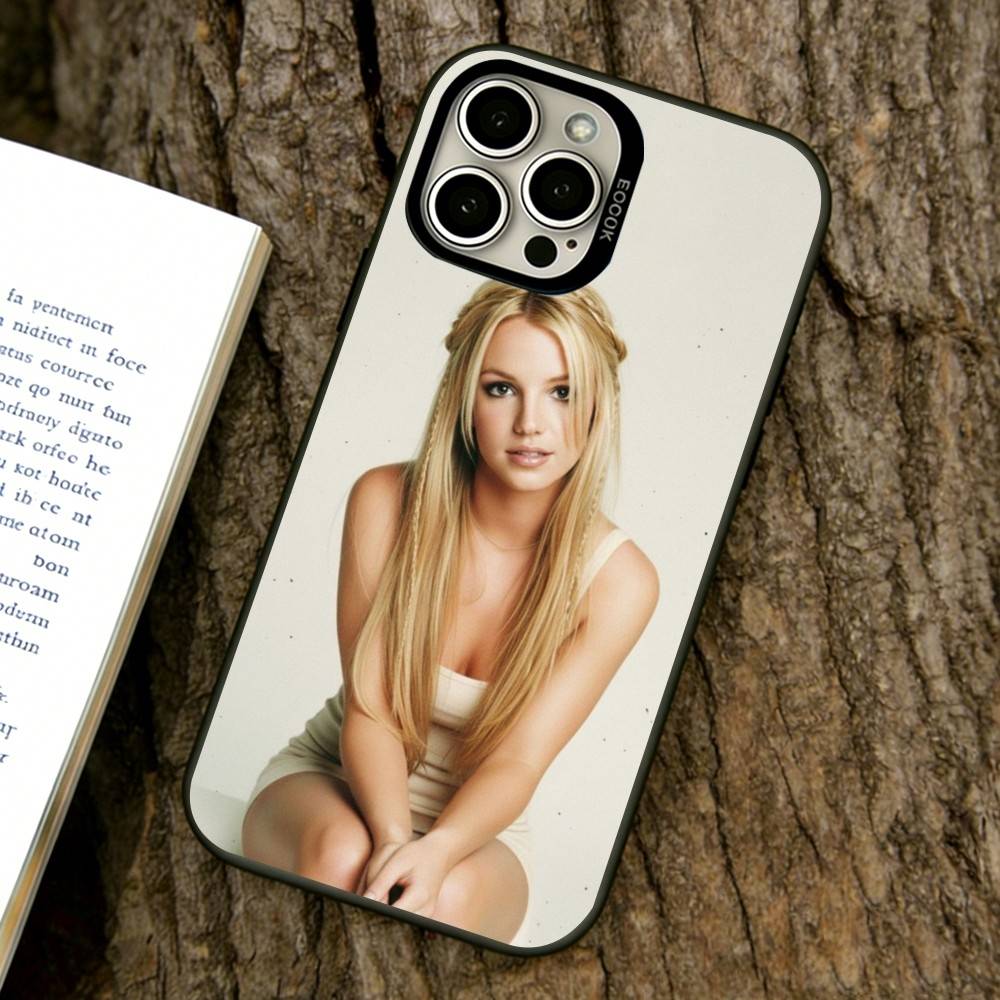 Чехол для телефона Britney Spears Для iPhone 17,16,15,14,13,12,11 Plus,Pro Max,XS,Красочный Серебристый Чехол для телефона Funda Cover