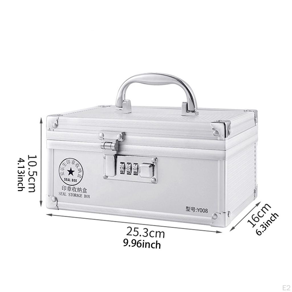 Кодовый замок большой емкости 6,30"x6,30"x4,53" с несколькими сетками и кодовым замком для личного пользования