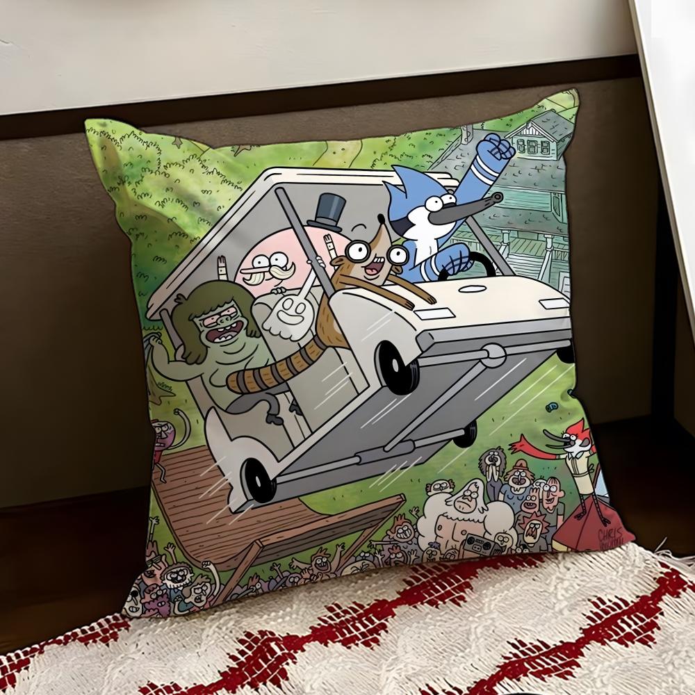 RRegular SShow Cushion Cover Reversible Soft Durable Pillow Cover Home Car MultiScene Use for Daily Comfort