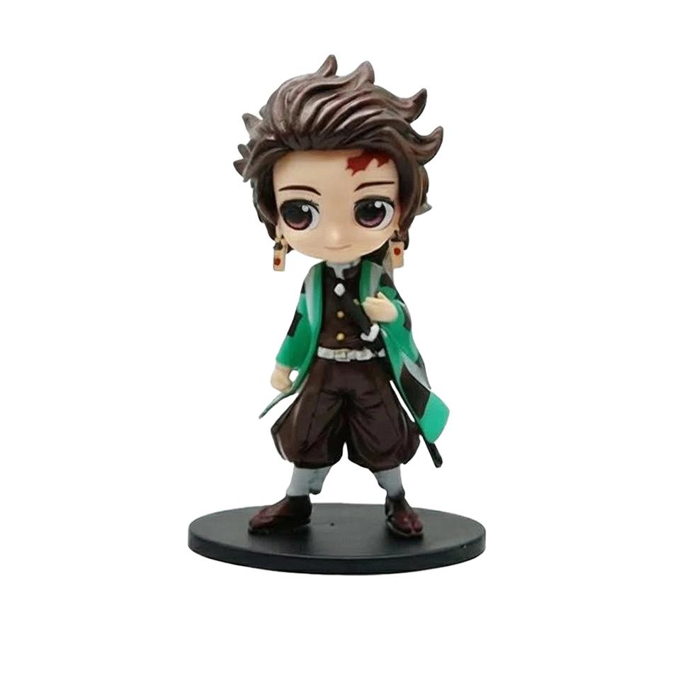 Клинок, рассекающий демонов Kimetsu No Yaiba Полный набор персонажей Фигурки Q Posket Незуко Танджиро Дзеницу Шинобу Гиюу Мицури Канао ПВХ Модель Игрушки