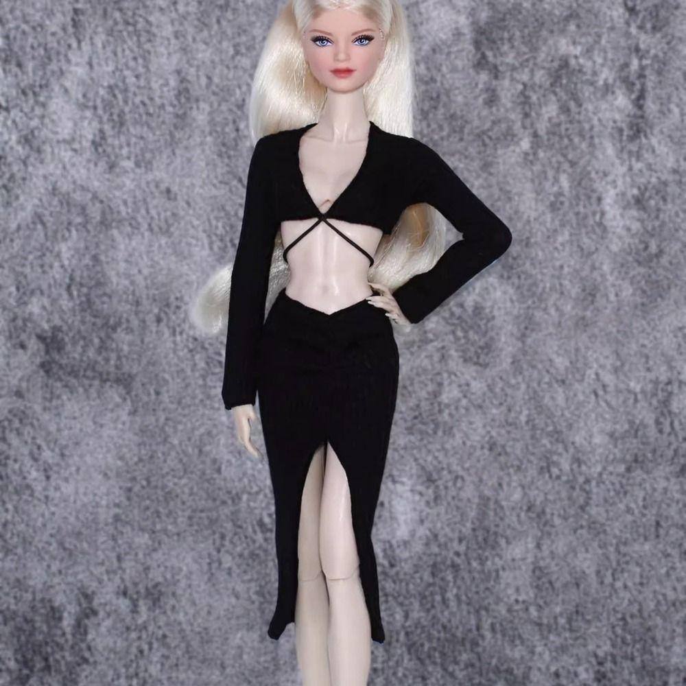 Модная кукольная одежда для вечеринок, повседневная одежда, плюшевое пальто, новая одежда для кукол 30 см, одежда для кукол 11,5"/1/6 BJD