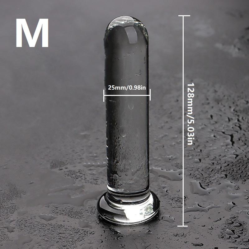 Transparent Anal Plug Dildo Adult Sex Toys Shape Butt Plug Dildos BDSM Anal Pleasure Sex Toys Anal Trainer For Women&Men Couple