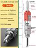 Pneumatic Pin-Type Dispensing Valve for UV Glue and Silicone with Back-Suction Gun and Three-Proof Paint Spray Function