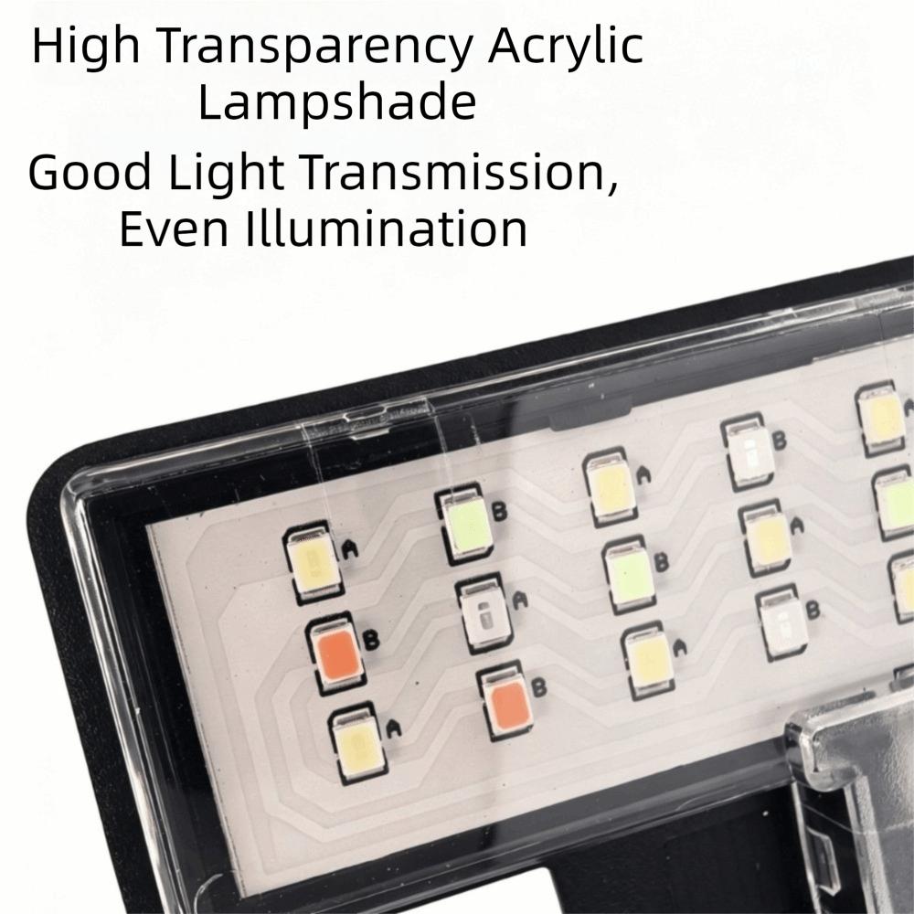 Multi-Color Aquatic Plant Light Energy Efficient LED Aquarium Light Fish Tank Landscaping