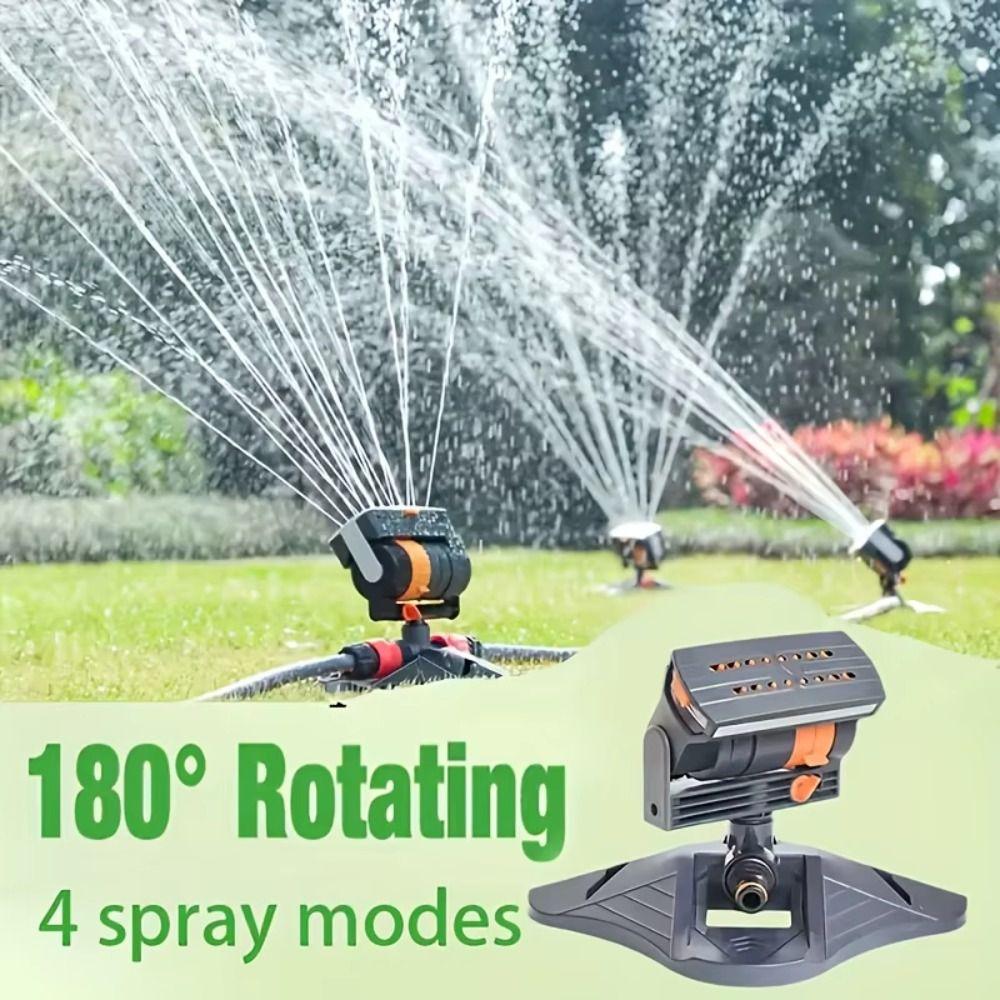 16 Holes Lawn Sprinkler Automatic Swing Oscillating Sprinkler Watering System Lawn Watering