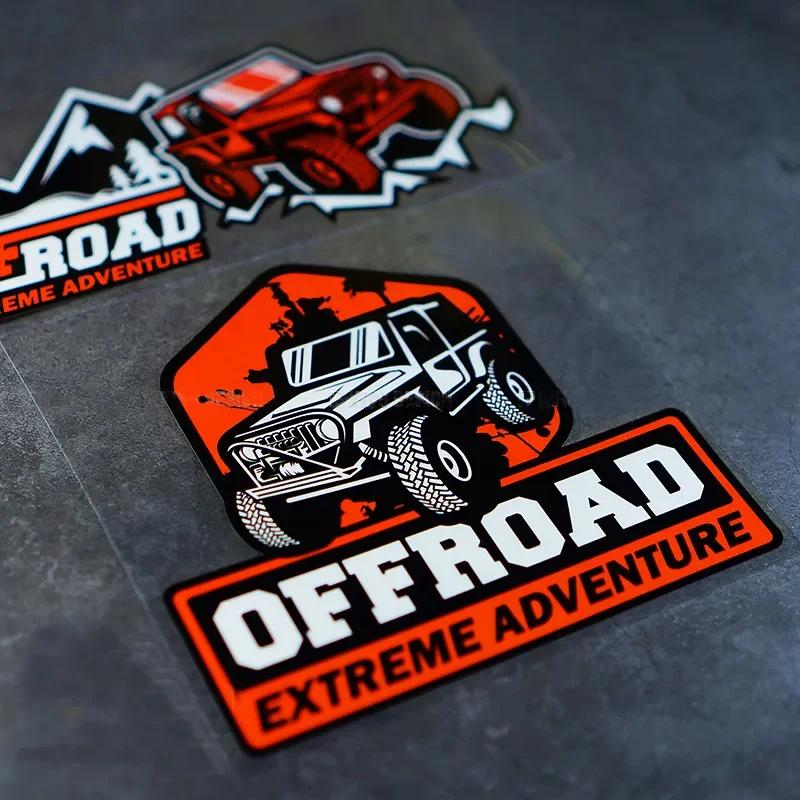 Sticker Decals Parts Sunscreen and Waterproof PVC Cover Scratches for Jeep Sticker Off Road Graphic Vinyl Stickers 4X4 Exterior AMV1