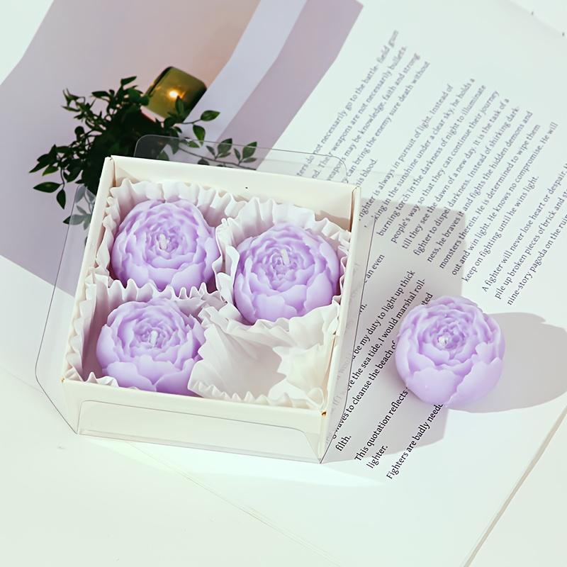 Unique Rose-shaped Scented Candles | Birthday, Valentine'S Day, Mother'S Day, Sister, and Friendship Gifts, Soy Wax, Single-Wick