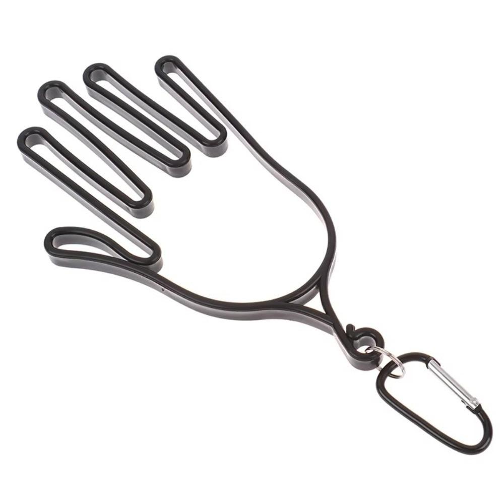 ABS Glove Drying Stand Storage Rack Style Golf Glove Holder Portable Golf Glove Hanger