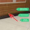 Triangle Door Drafts Stopper Weighted Under-Door Snake with Loop Light Wind Cold Air Noise Blocking Soundproof Door Bottom Seal