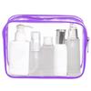Transparent Cosmetic Bag Large Capacity Zipper Closure Waterproof Clear Makeup Bag Organizer Toiletry Bag