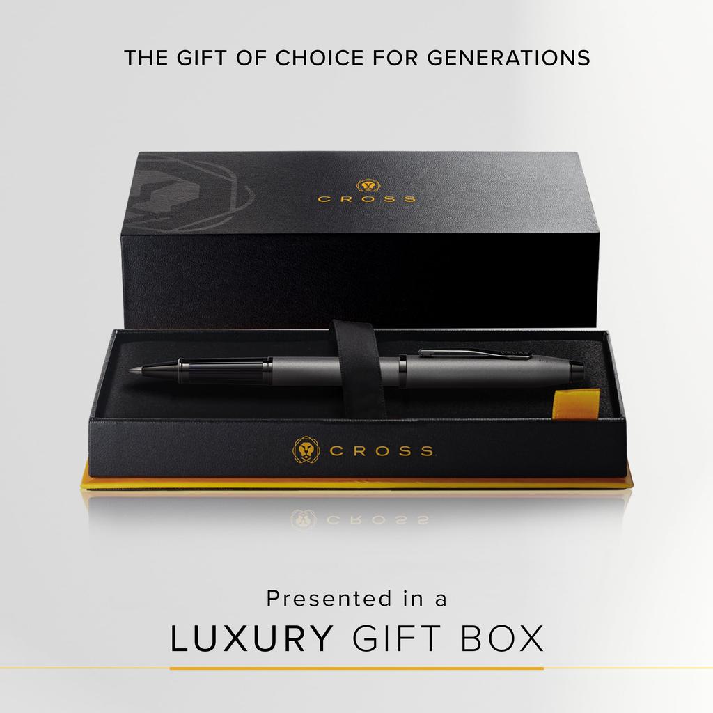 Шариковая ручка Cross Century 2 Gunmetal Grey подлинный импортный продукт на водной основе AT0085-115