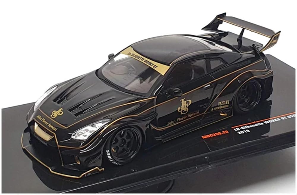 IXO Nissan 1/43 35GT-RR LB Silhouette WORKS JPS (Black)