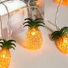 Waterproof LED Pineapple String Lights Hanging Fairy Lights Atmosphere Night Light  Wedding
