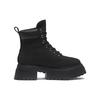 Timberland Sky 6 дюймов шнуровка кожа прочные повседневные водонепроницаемые ботинки до середины голени для отдыха на открытом воздухе женские ботинки черные A428J001
