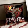 Игровой чехол для подушки HHades Двусторонний Мягкий Прочный Чехол для подушки Дом Автомобиль Многоцелевое использование для ежедневного комфорта