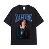 Zahide Merch Графическая футболка Мужская Женская Одежда Мода Высококачественные Футболки Хлопок Оверсайз Короткий Рукав Харадзюку Футболки