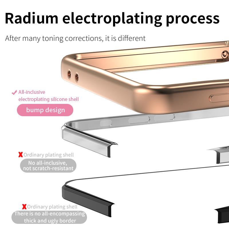 Гальванический 6D Астронавт Пластиковый Чехол для Телефона для Samsung Galaxy Z Flip 7 FE 6 5 4 3 Flip7Магнитный Держатель-Кольцо Ударопрочный Чехол