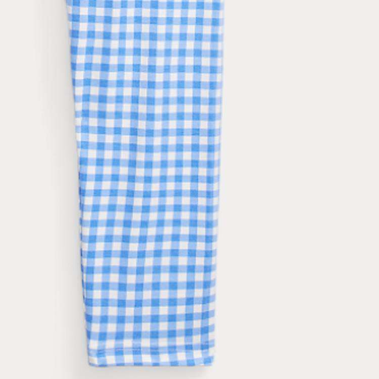 Polo Ralph Lauren Эластичные брюки в клетку для детей Синий CWPOPNTG4G20096-400
