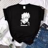 Anime My Hero Academia Anime Characters Printed T-Shirt Womens Oversized Loose Round Neck Tops Female Japan Manga Harajukua Tees