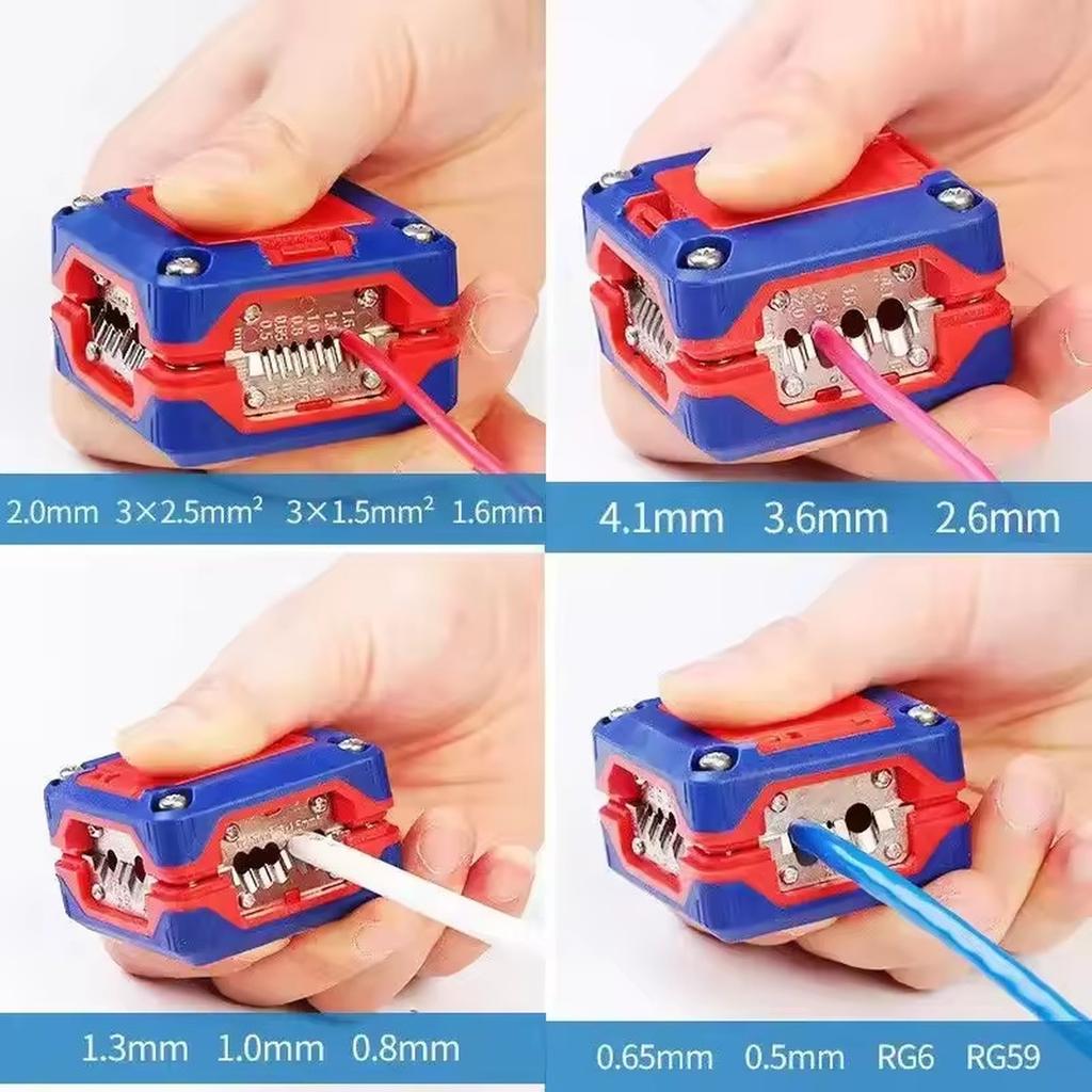 Многофункциональные клещи для снятия изоляции, , инструмент с несколькими спецификациями, стриппер, малый, электрический класс