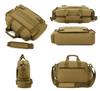 PHOENIX IKKI Shoulder Business and PC with Multiple Large Fits A4 Size and Camouflage and Molle Compatible Bag, Bag, Bag, Brown, Pockets, Capacity,
