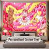 Fantasy Magic (95) Theme Custom Tapestry Personalized Custom Name Text Wall Hanging Tapestry Home Decor Background Cloth