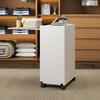Ironing Cabinet Folding Ironing Board On Wheels With Push Doors Soft Close Hinges White