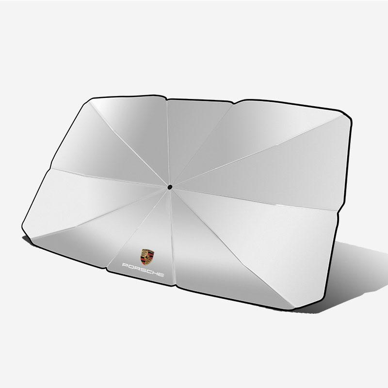 Car Windshield Sunshade Umbrella Protector Parasol Foldable For Porsche Cayenne Panamera Macan Boxster 911 Carrera-GT 944 918 917