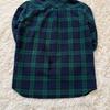 Б/у клетчатая рубашка LACOSTE черная часы L эквивалент свежая бирка плотная