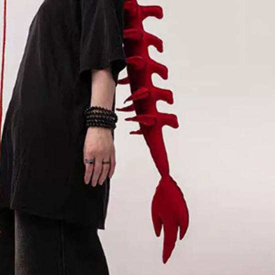 Китайский Лун Головной убор Скелет 3D Кость Дракона Головной костюм Реквизит Хэллоуин Косплей Вечеринка Сценическое выступление Плюшевый чехол на голову