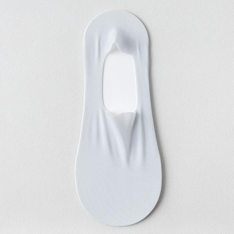 Женские ультратонкие нескользящие летние носки-лодочки: Чистый хлопок, мелкий, с надежной пяткой, подходит для высоких каблуков