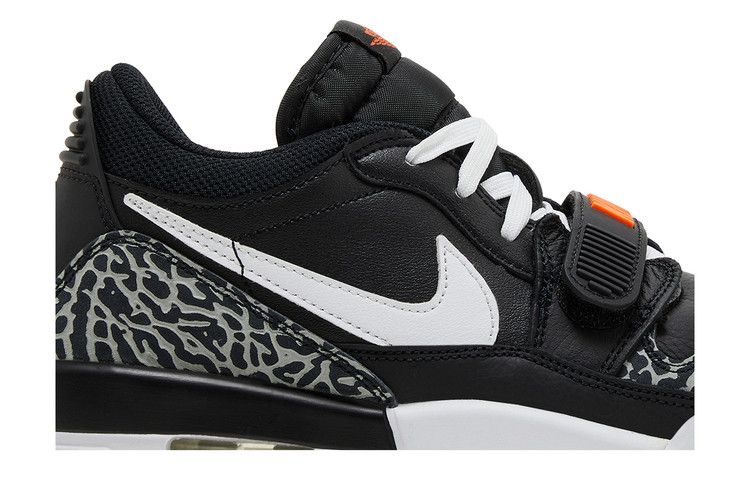Jordan Legacy 312 Low Black White Safety Orange (GS)