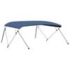 4 Bow Bimini Top Marine Blue 243 x (230 244) x 137 cm