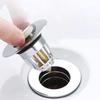 1PC Washbasin Leakage Plug, Bouncing Core, Drain, Insect Prevention, Odor Prevention, Clogging Prevention, Filter Screen Press