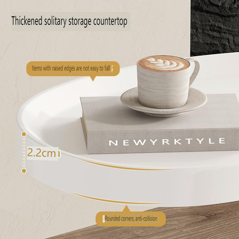 Легкий роскошный приставной столик. Простой угловой столик. Прикроватный шкаф. Мобильный журнальный столик для небольшой квартиры.