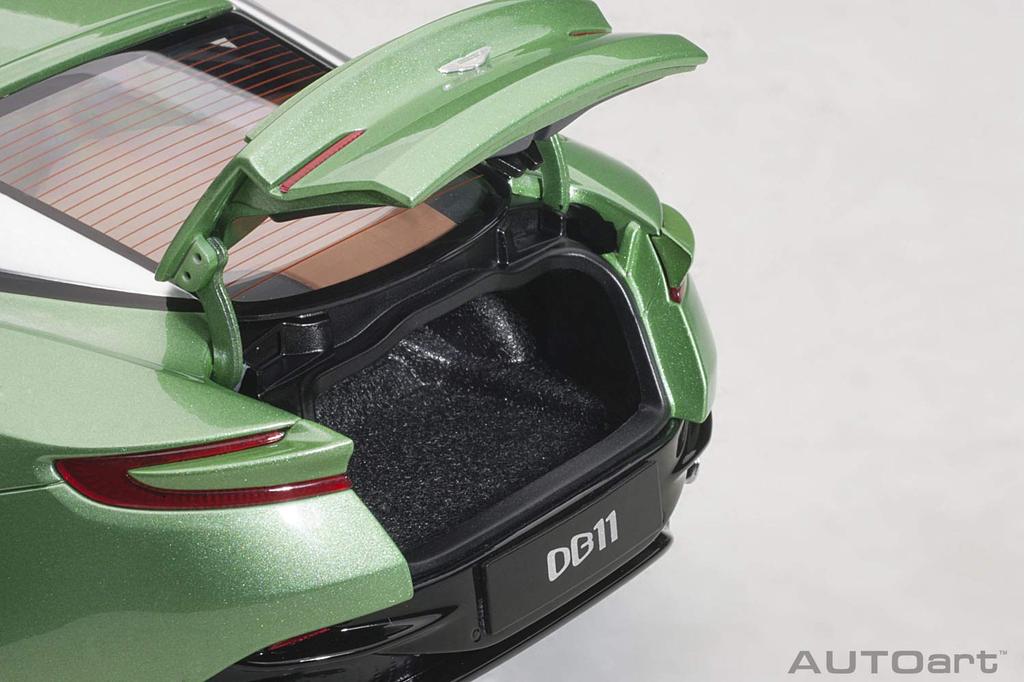 AUTOart Aston Martin DB11 Metallic Green Finished Model 1/18