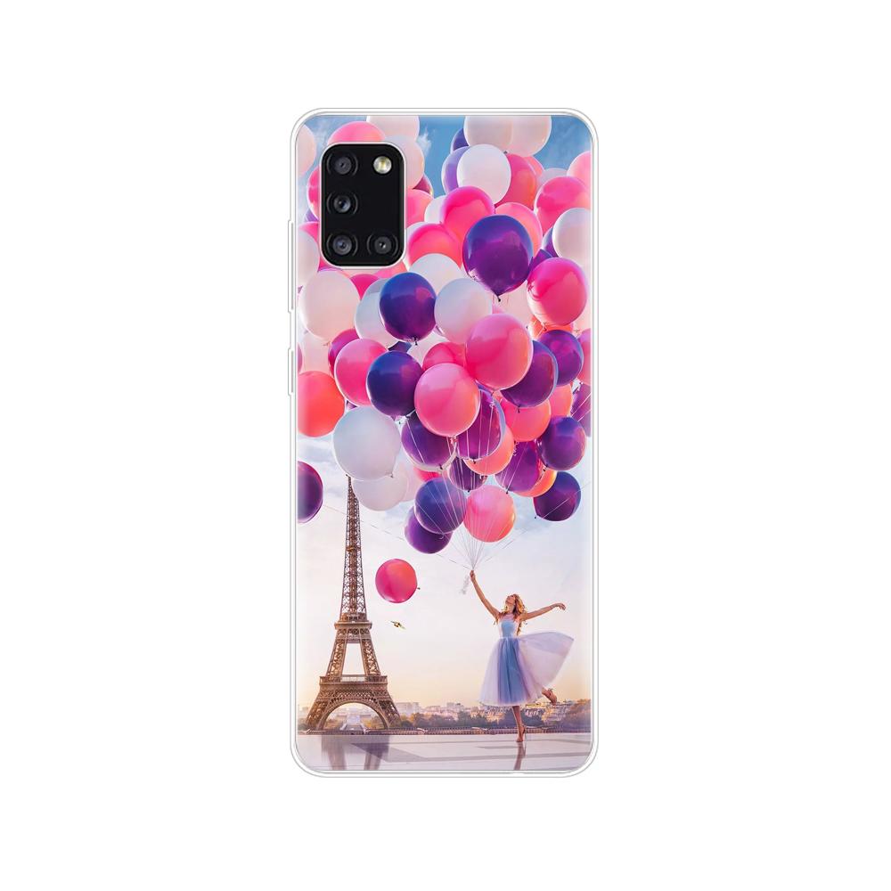 Чехол для Samsung Galaxy A31, чехол для Samsung A31 A 31 SM-A315F, силиконовый мягкий чехол из ТПУ, бампер 6,4 дюйма